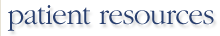 Patient Resources
